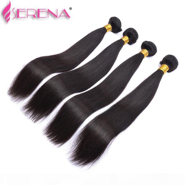 

13x4 ear to ear lace frontal closure with bundles 8a brazilian straight virgin hair with closure soul lady lace frontal weave, Black;brown