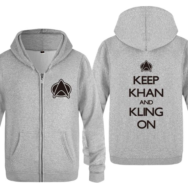 

держите хан и клинг на новизна смешные фуфайки men 2018 mens zipper с капюшоном флис толстовки кардиганы спорта с капюшоном hoodie