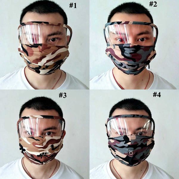 

opening camouflage full masks beverages straw zipper cycling mask camo protective face shield ooa8158 uhpz