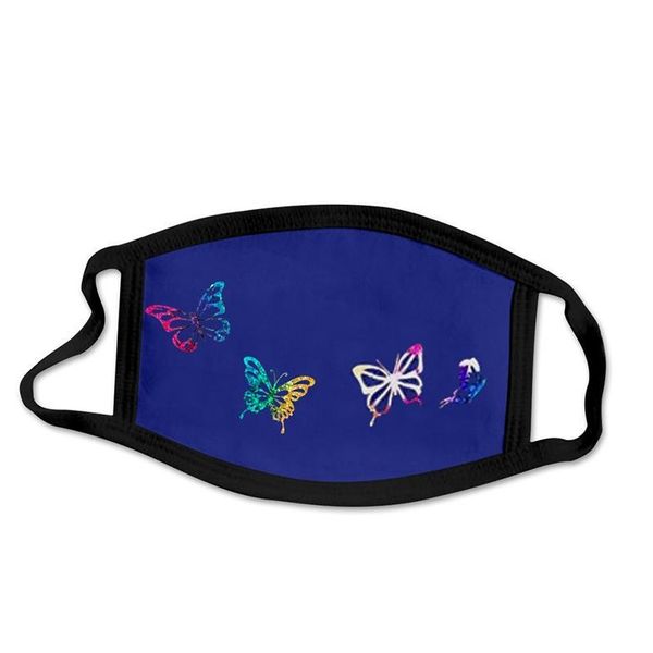 

designer face mask for children personality butterfly mask fashion 3d printing anti-dust breathable washable mask jllspj mx_home