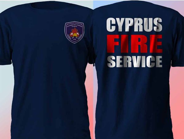 

new cyprus fire service fire department firefighter navy fashion new tees novelty 80s sport hooded sweatshirt hoodie men t shirt