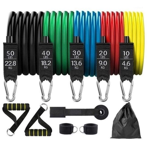 

resistance bands fitness rubber latex training exercise pull rope expander home elastic equipments1