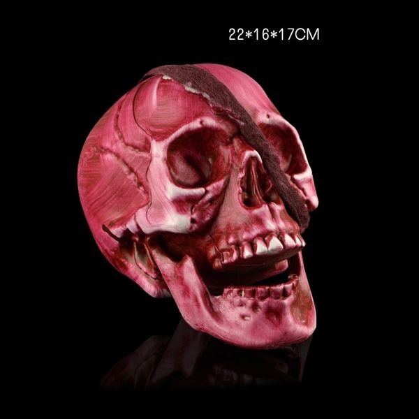 

tltg5 skull haunted house secret room scary trick funny halloween escape horror and props skull props decoration dknbz