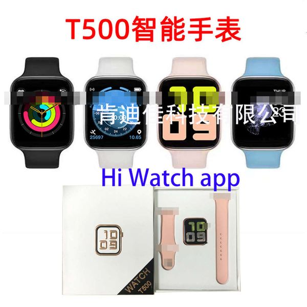 

t500 watch waterproof t5s bluetooth call information custom picture smart bracelet