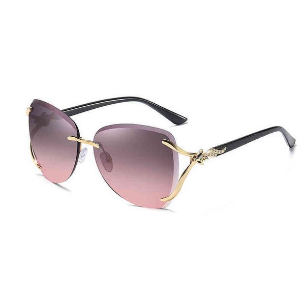 

new head metal framels trimming sunglass fashion trend versatile sunglass, White;black