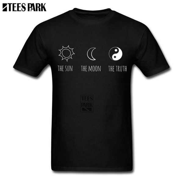 

cool short sleeves round neck the sun the moon the truth teen wolf homme print male funny for sale sport hooded sweatshirt hoodie t shirt