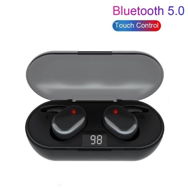 

q2 tws bluetooth 5.0 wireless smart touching noise reduction earphone for phone waterproof headsets hifi stereo earbuds