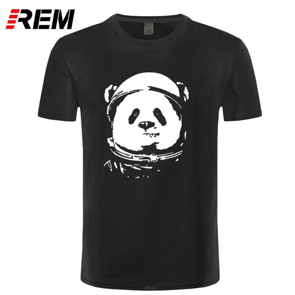 

rem space panda t-shirt men fashion cute animal funny tee shirts o-neck cool streetwear classical black sport hooded sweatshirt hoodie