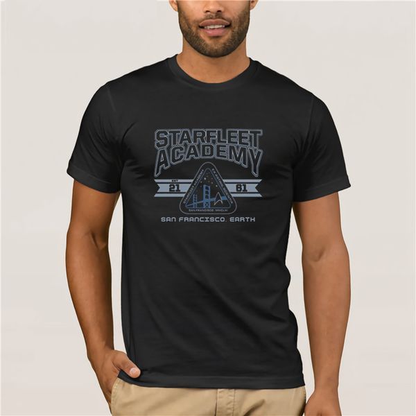 

summer fashion street short sleeve t-shirt starfleet academy shirt 2019 latest popular men's casual t-shirt sport hooded sweatshirt hoo