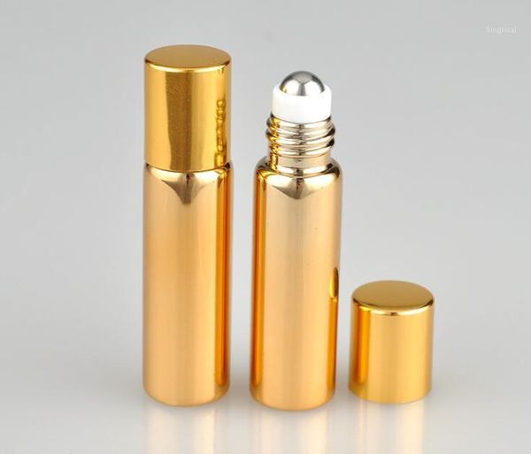 

glass roll on essential oil bottle empty perfume bottles roller ball travel use necessaries portable glass roller1