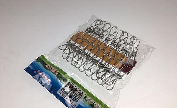 

multifunction spring clothes clips stainless steel pegs for socks ps hang rack parts portable bathroom bbyujb lipper