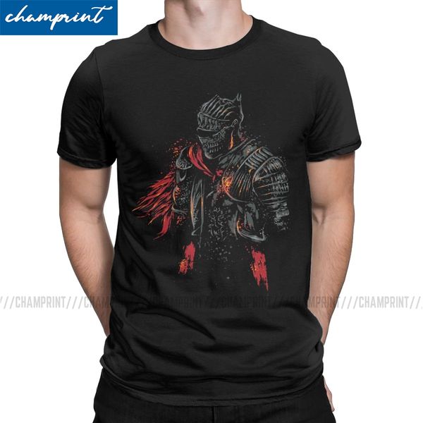 

red knight футболки мужские pure unique футболках o шеи dark souls игра майка с коротким рукавом одежда 4xl 5xl спорт толстовка с капюшоном