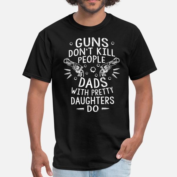 

оружие не убивает человек пап с довольно дочерьми t shirt crewneck негабаритного самой новым tracksuit толстовка толстовка