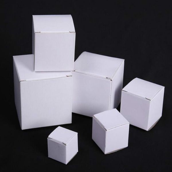

10pcs/lot kraft paper gift box thick package with 3 layers party gift decoration 19071301