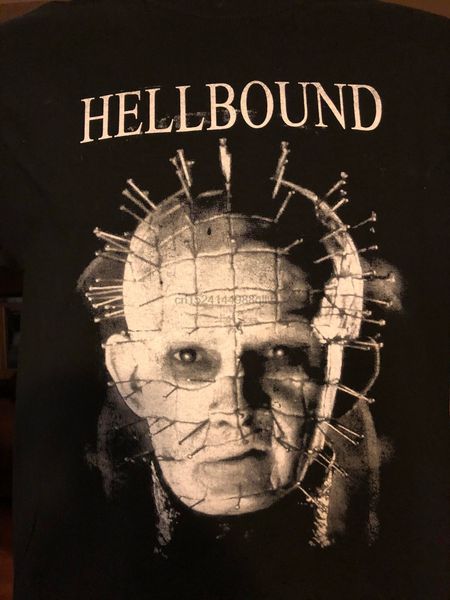 

hellraiser hellbound t shirt pinhead horror demon sport hooded sweatshirt hoodie