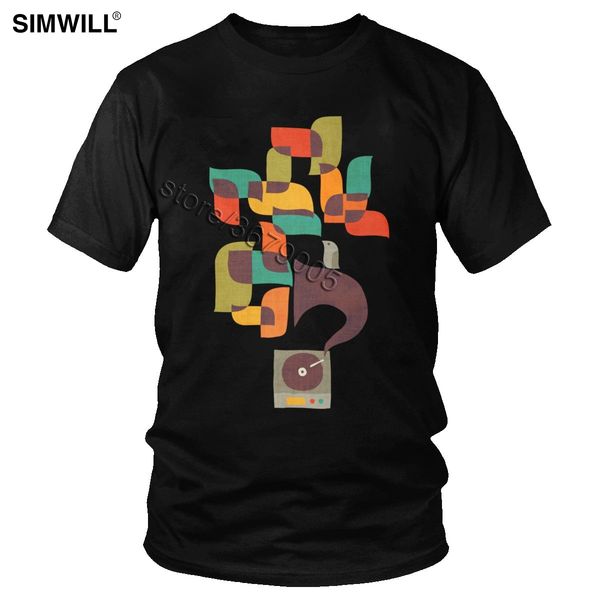 

fashion new retro sound short sleeved o neck abstract art music lover print tee gift idea clothes sport hooded sweatshirt hoodie men t shirt