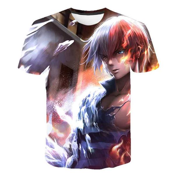 

my hero academia man clothing boku no hero academia cosplay cartoon man/woman 3d print shirts plus size graphic horror men clothing