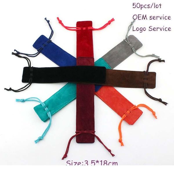 

50pcs/lot pen bag double velour lip stick bag both-side flannelette lip gloss drawstring bag g bbytfv