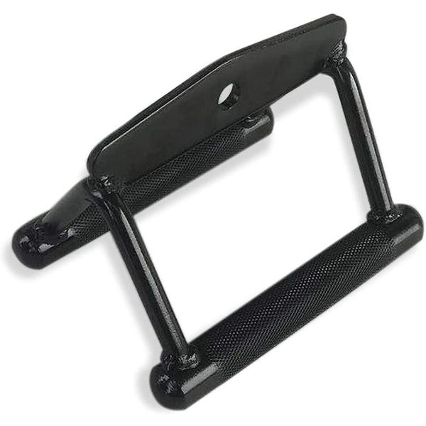 

barbell double d handle cable attachment, home, gym fitness equipment,black