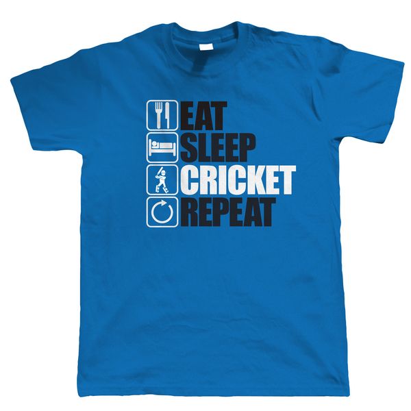 

2019 100% cotton eat sleep cricket repeat, mens funny, scores t shirt, gift dad grandad sport hooded sweatshirt hoodie