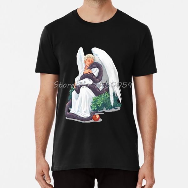 

ineffable plan angel demon eden serpent good omens paradise men cotton hip hop harajuku hoodie designers t shirts sweatshirt