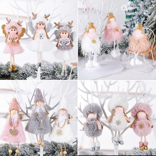 

fengrise merry decorations for home 2020 angel doll xmas navidad noel gifts christmas ornament new year 2021