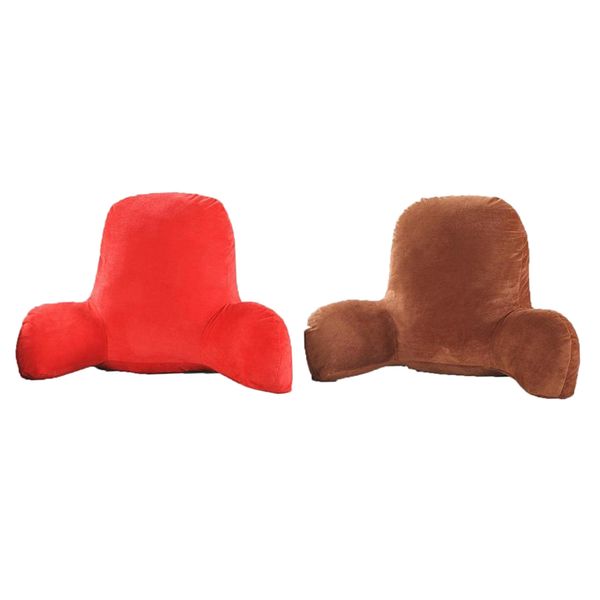 

2pcs кристалл бархатная спинка накидка с подлокотником диван-кроватью для чтения подушки