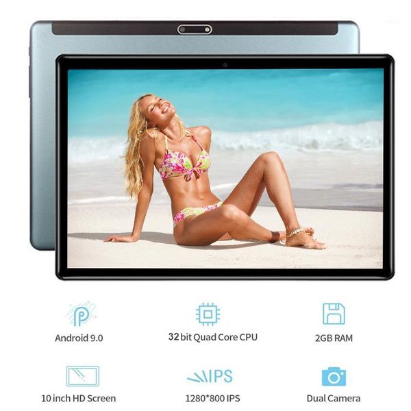 

10.0 inch system tablet pc 3g phone call 4 core strong 2gb/32gb dual sim support wi-fi bluetooth android 9.0 tablet1