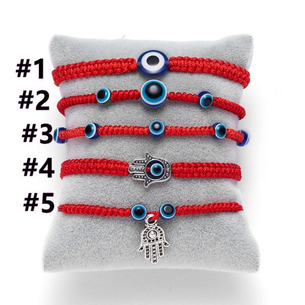 

palm blue geal bracete creative red string ювелирный браслет мода браслет trend blue глаз модель узор партия игрушка gife 5 стили e122906, Red;brown