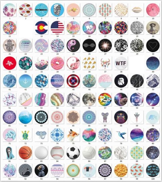 

universal grip cell phone holder stand select and customize design logo with opp bag retail package