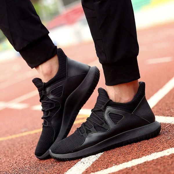 

new casual travel sports fashion, korean breathable running shoes, men's large size 47,48, White;red