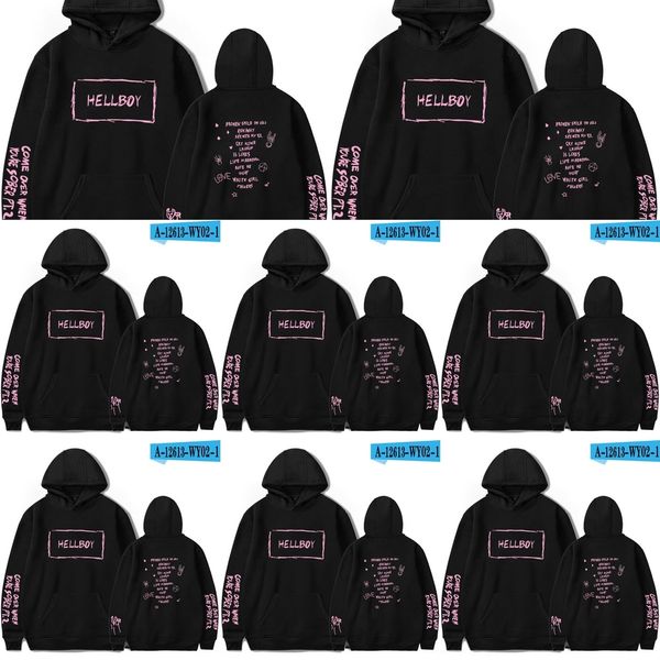 

xzmug 2019 new american rap singer lil peep street trend and 2019 wo sweatersweater hooded new american rap singer lil peep street trend men, Black