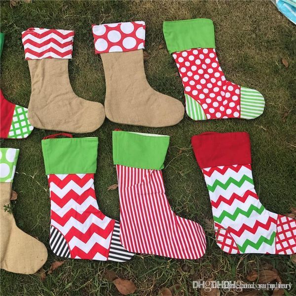 

factoryagvpgift christmas factoryu9j4canvas bags quality xmas stocking high large size plain decorative socks bag