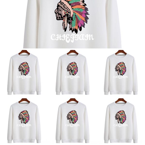 

осень 2020 экипаж шеи пуловер пуловер свитер печать с длинным рукавом терри плюшевые два выбора свитер случайных мужчин рыхлого wy921 4ebbk, Black