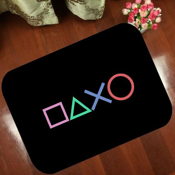 

mats anti slip floor mat fashion design playstation buttons carpet printed pattern carpet rug for bathroom door living room