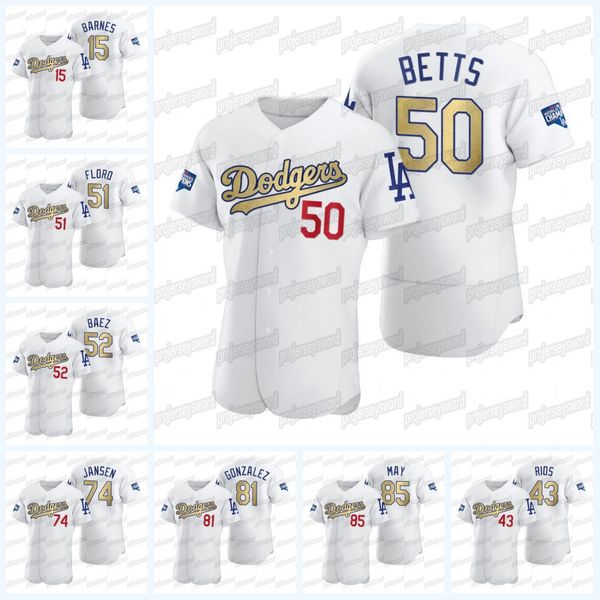 

2021 gold program jersey edwin rios austin barnes cody bellinger will smithedwin rios victor gonzalez dustin may dylan floro tony gonsolin, Blue;black