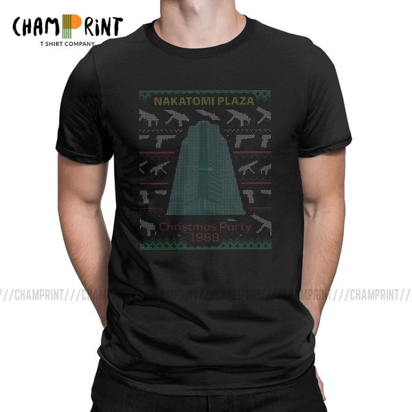 

nakatomi plaza funny ugly christmas sweater die hard bruce willis movie funny tees plus size sport hooded sweatshirt hoodie men t shirt