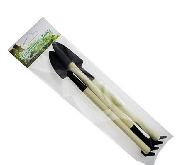 

new home gardening tool set balcony home-grown mini digging suits three-piece shovel rake garden to bbysmp lg2010