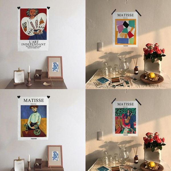 

matisse painting wall tapestry psychedelic color contrast artist painting printed living room decoration tapestry ho bbywkw