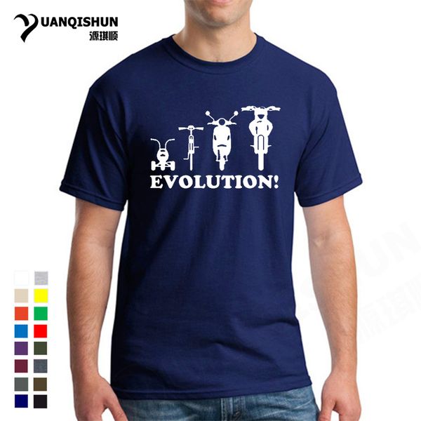 

sport novelty youth t shirt evolution of a tricycle bicycle moped motorbike t-shirts 16 colors cotton short sleeves tees