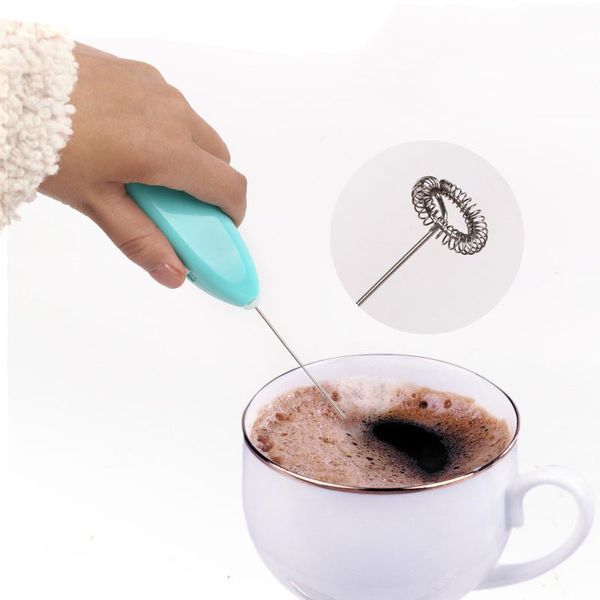 Manico elettrico Frullino per le uova Agitatore per latte Ugello Foamer Caffè Frullino Mixer Treater Succo Agitatore Cucina Utensili da cucina Gadget