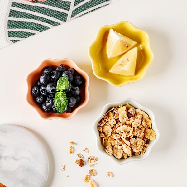 

creative seasoning dish ceramic wave heart shape sauce saucer dinnerable tray for home kitchen flatware 1 4fx e19