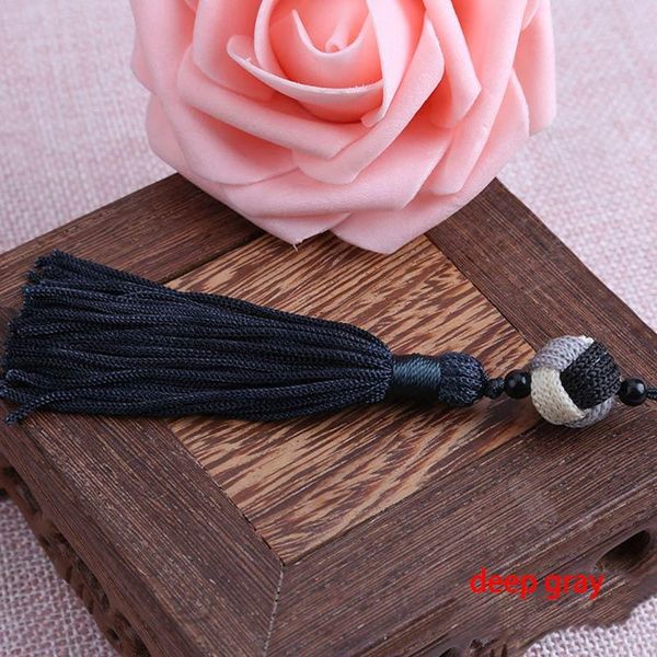 

12pcs lot lucky ball tassels silk fringe bangs flower tassel trim decorative tassels for curtains home decoration accessories h jllifb