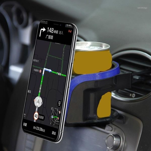

car-style auto universal truck drink water bottle mounting bracket soft drinks multi-function fixed suspension cup holder1
