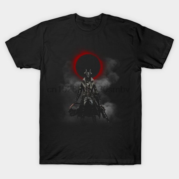 

мужчины тенниска blood moon bloodborne t рубашка женская футболка тройники топ спорта с капюшоном hoodie
