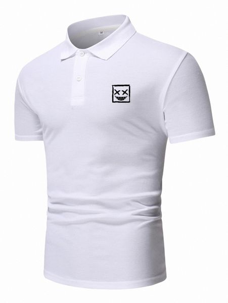 

men cartoon print polo shirt d5ev#, White;black