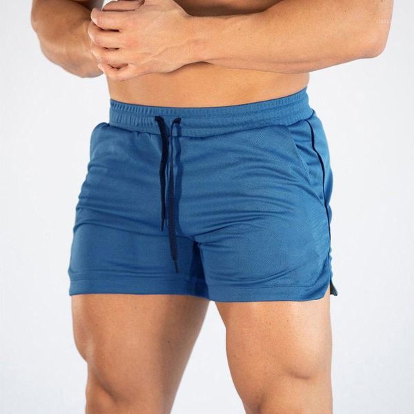 

running shorts gym men 2021 jogging sport fitness training summer male quick dry short pants1, Black;blue