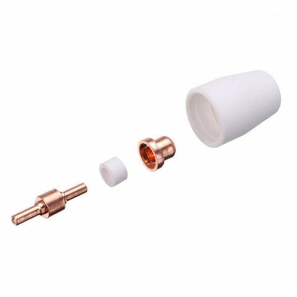 

shgo 100pcs pt-31 lg-40 air plasma cutter cutting nozzles electrode tip torch consumable kits 40a fit for lgk-40 cut-40 bps41