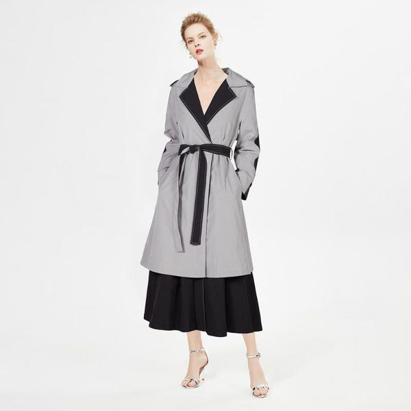 

2020 spring-summer new style ] a coat with a coat that fits over the knee1, Tan;black