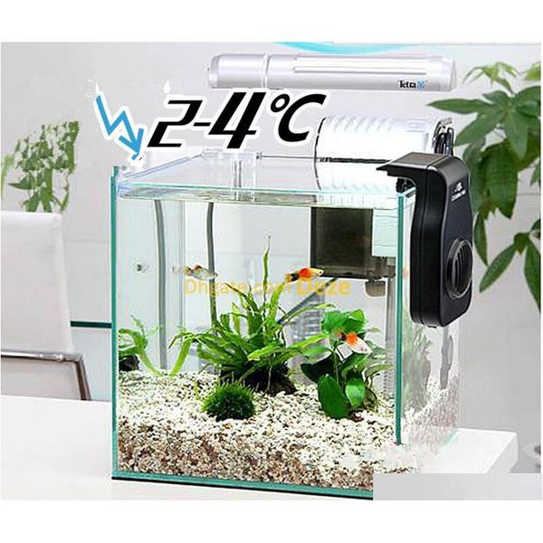 

dc12v aquarium cooling fan cooling system adjustable type marine fish tank chiller plants cooler qylxkj sports2010